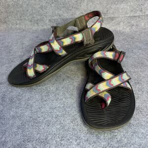 Chaco ZX2 Classic Sandal, Women’s Size 8 Multi Color Strappy Hiking Summer Beach